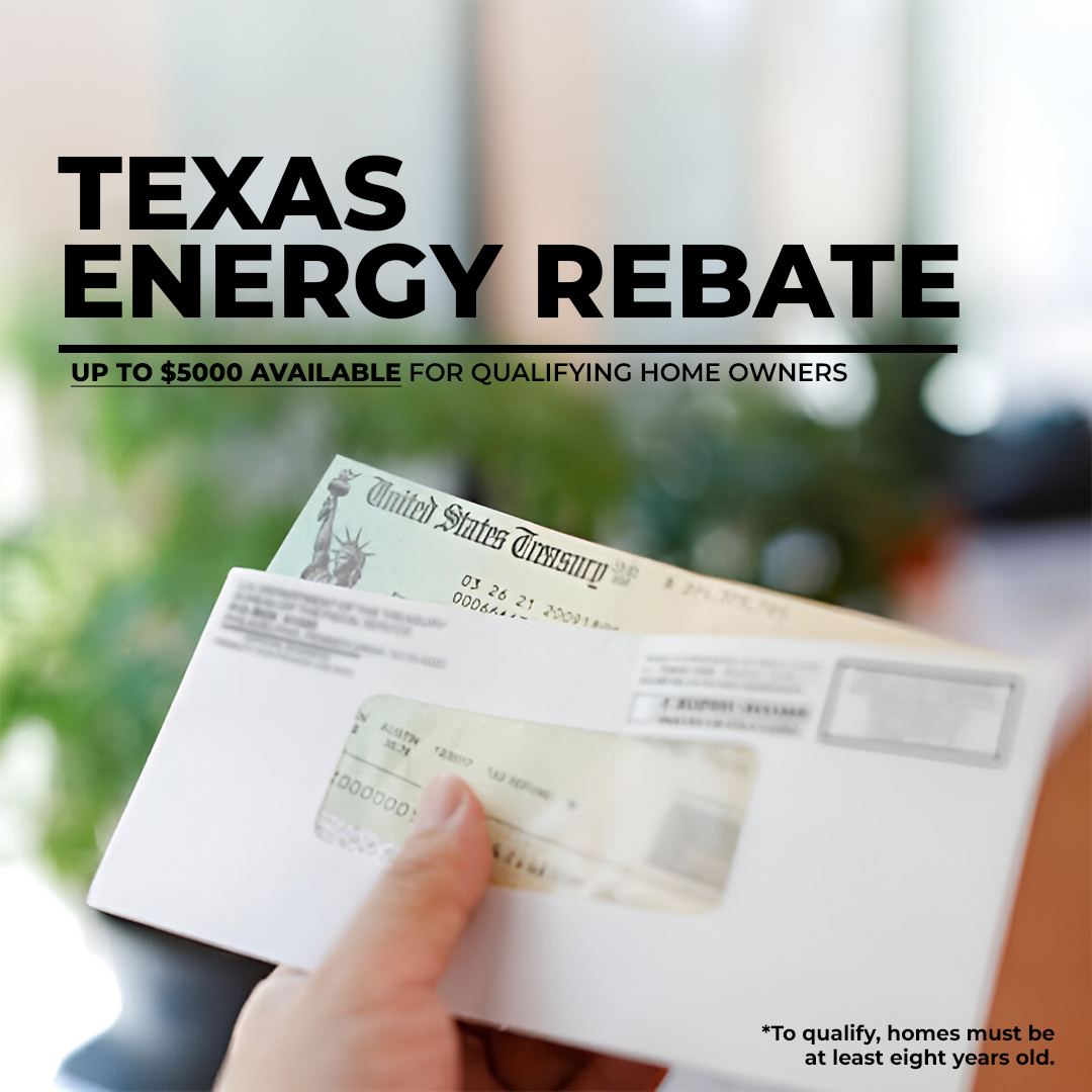 Texas Energy Rebates Facebook ad: Up To $5,000 Available In Texas