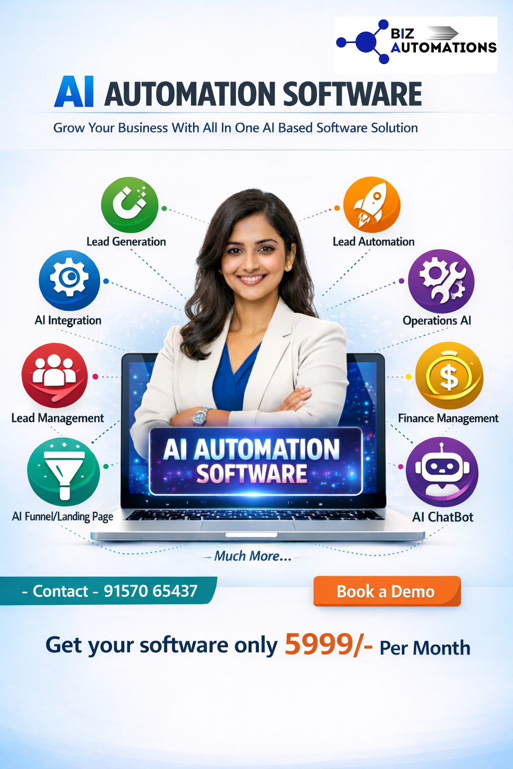 Biz Automations Facebook ad from Feb 12, 2026