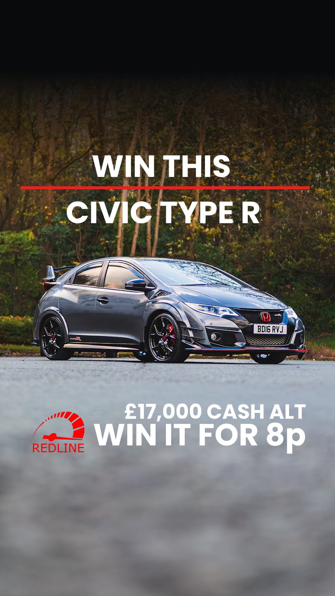 Redline Competitions Facebook ad