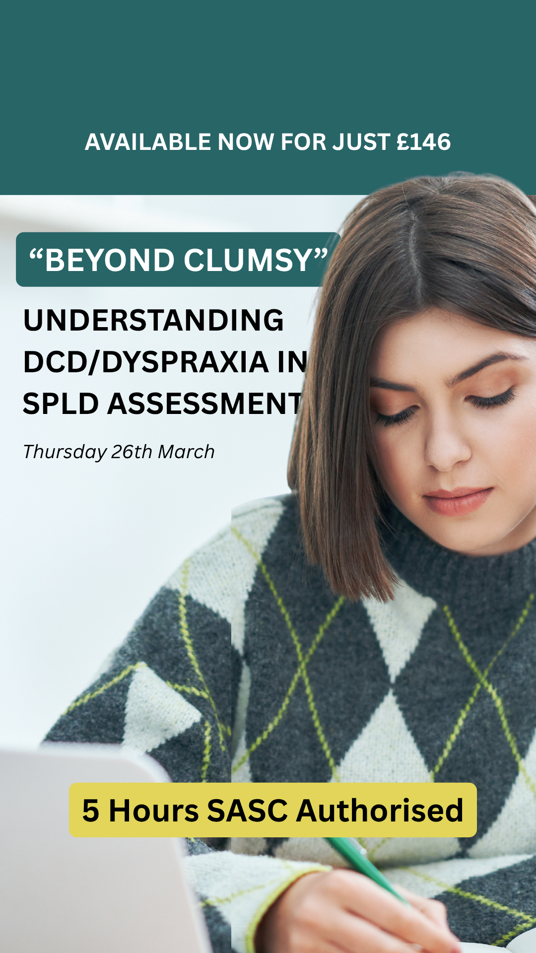 Praxis CPD Facebook ad: 5 Hours SASC Authorised