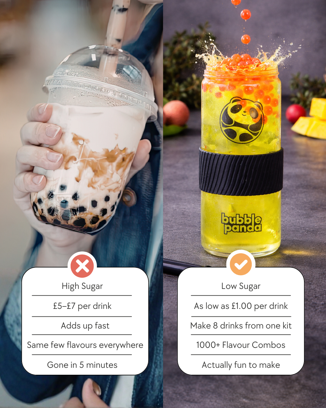 Bubble Panda Facebook ad
