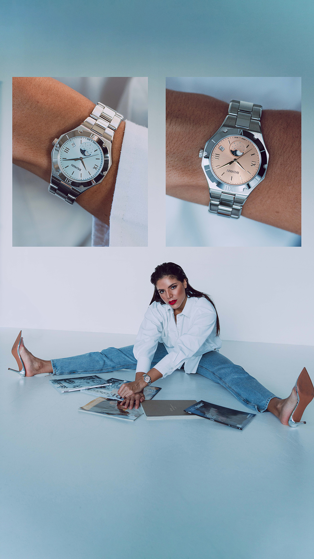 Balmain Watches Facebook ad