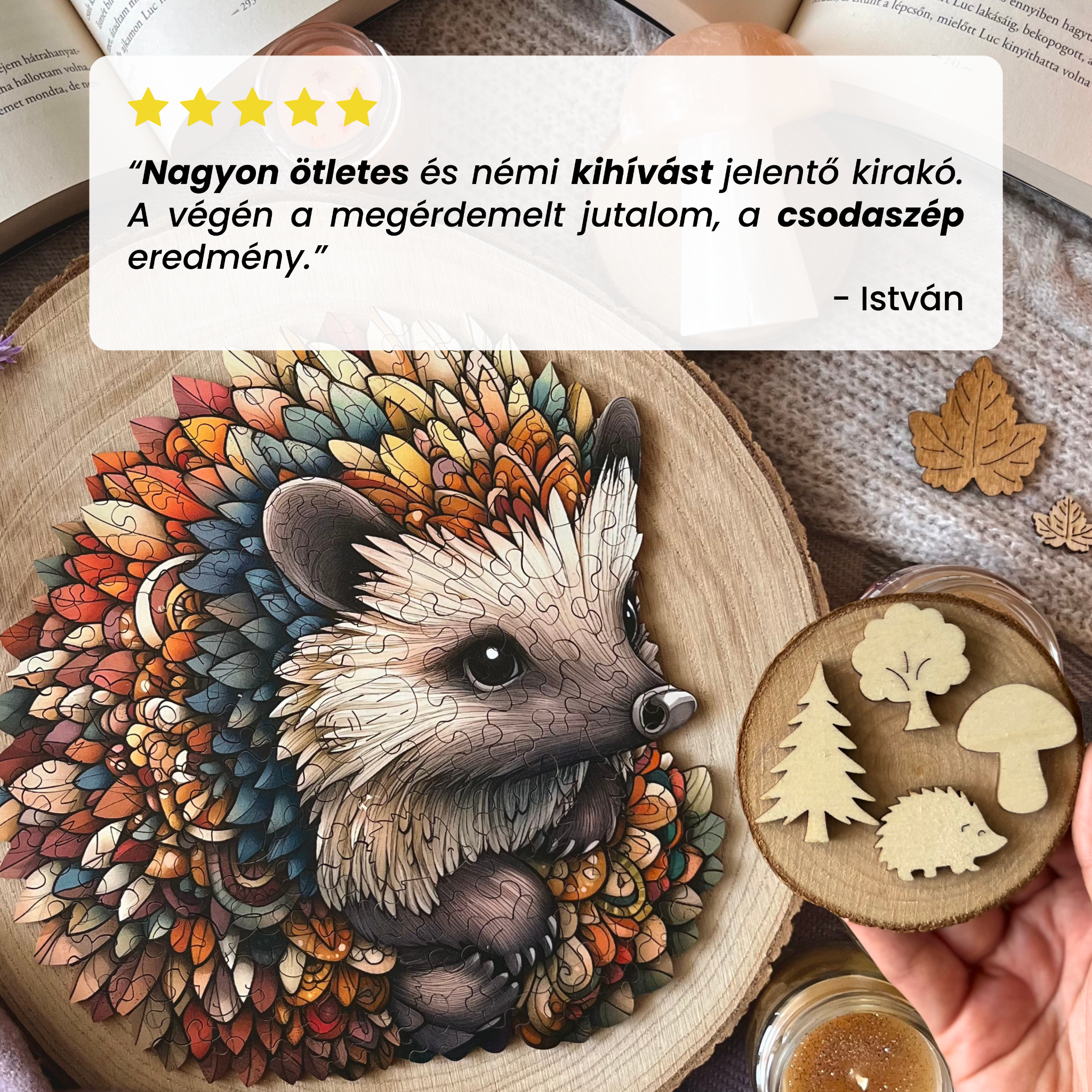 Puzzies Facebook ad: Próbáltad már az állatos fa puzzle-kat?