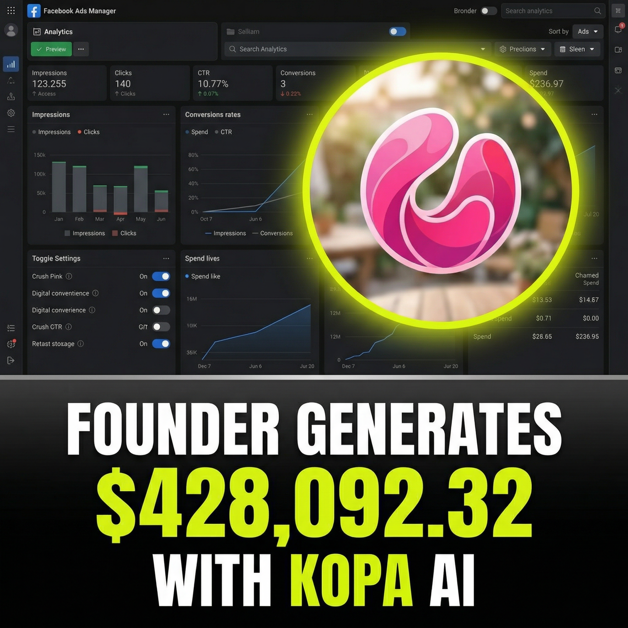 AI tools Facebook ad