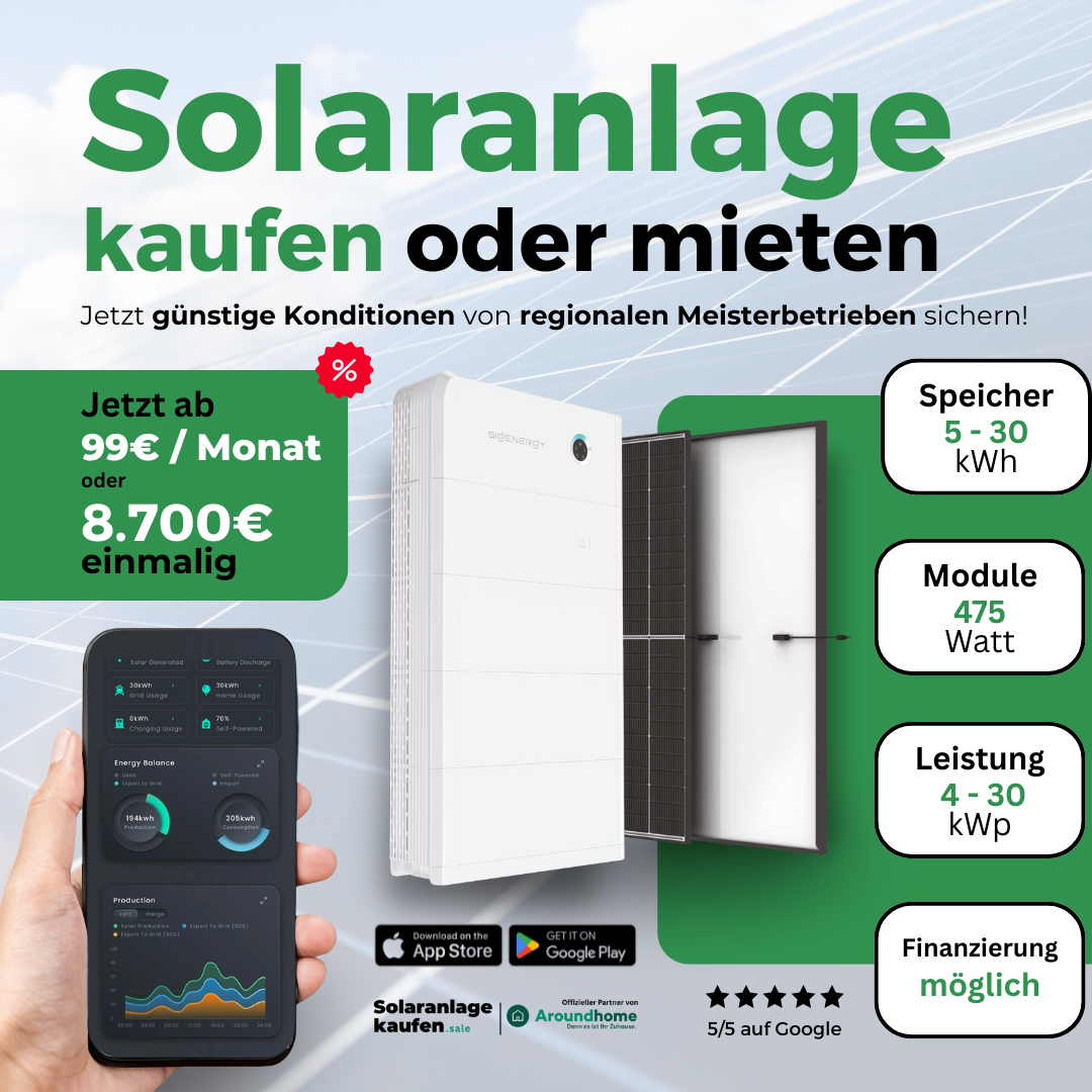Solaranlage kaufen Sale Facebook ad
