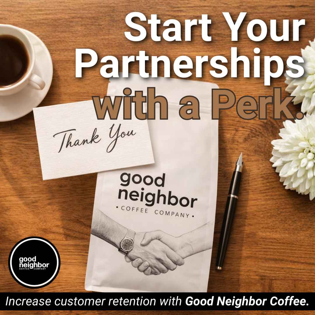 Good Neighbor Coffee Company Facebook ad