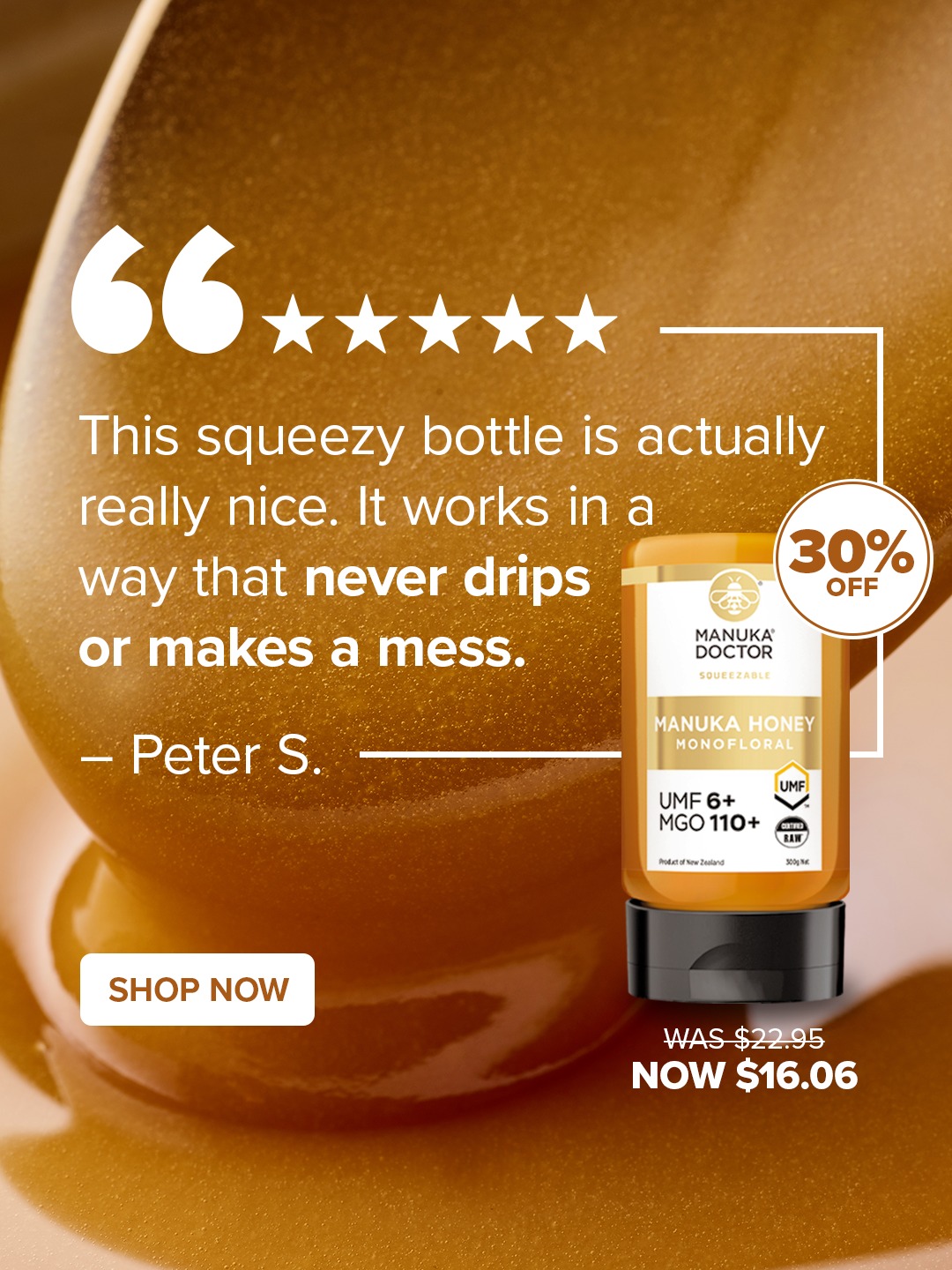 Manuka Doctor New Zealand Facebook ad