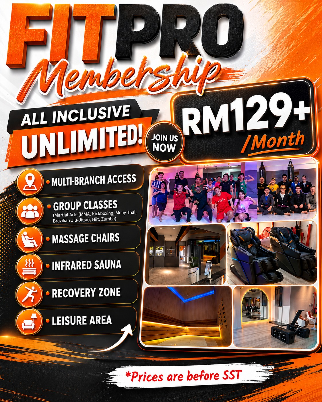 Fitory Fitness Facebook ad: SWIPE