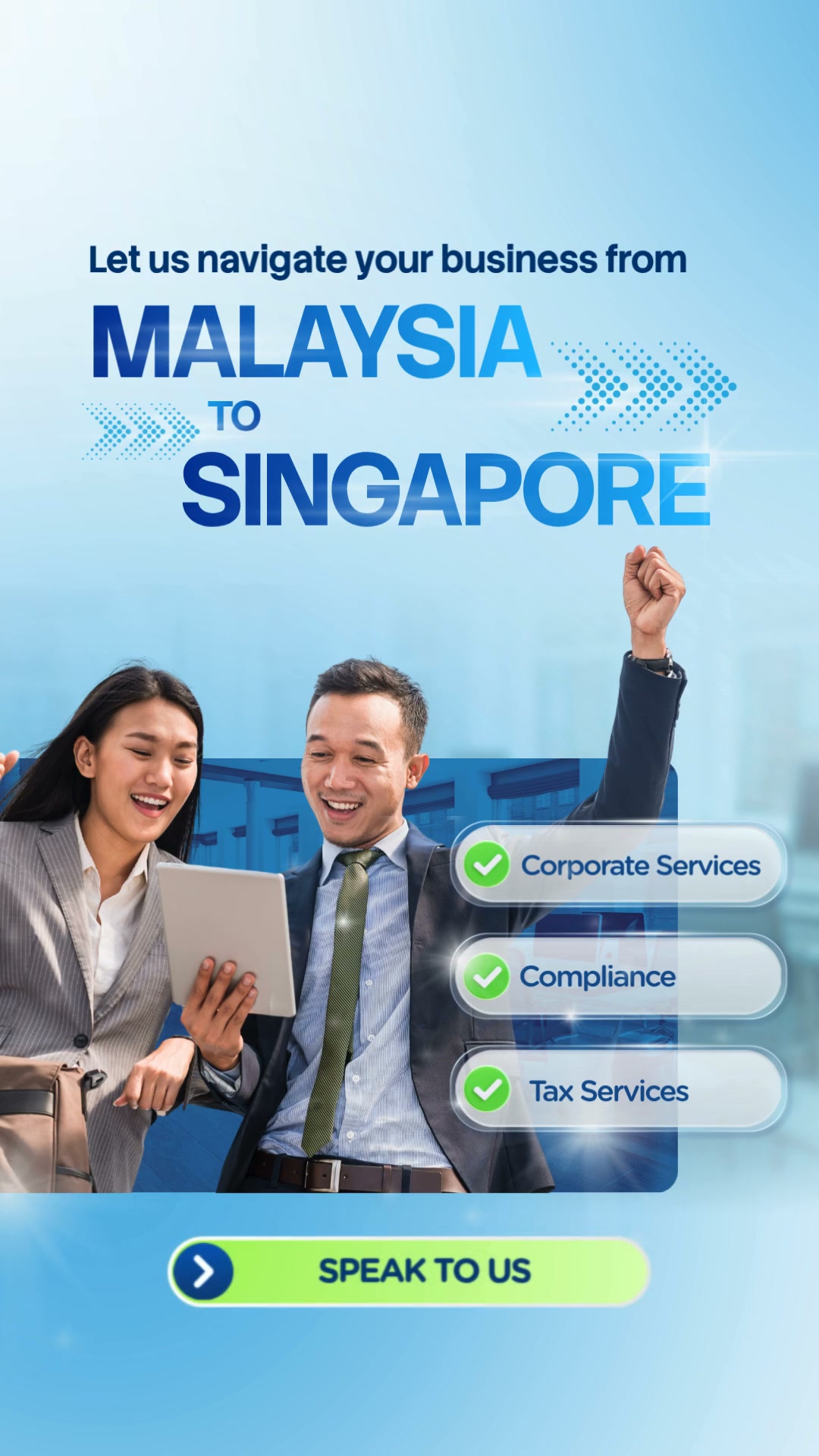 Singapore Corporate Services Pte Ltd - Accounting and Audit Firm Facebook ad: Overwhelmed By Paperwork?