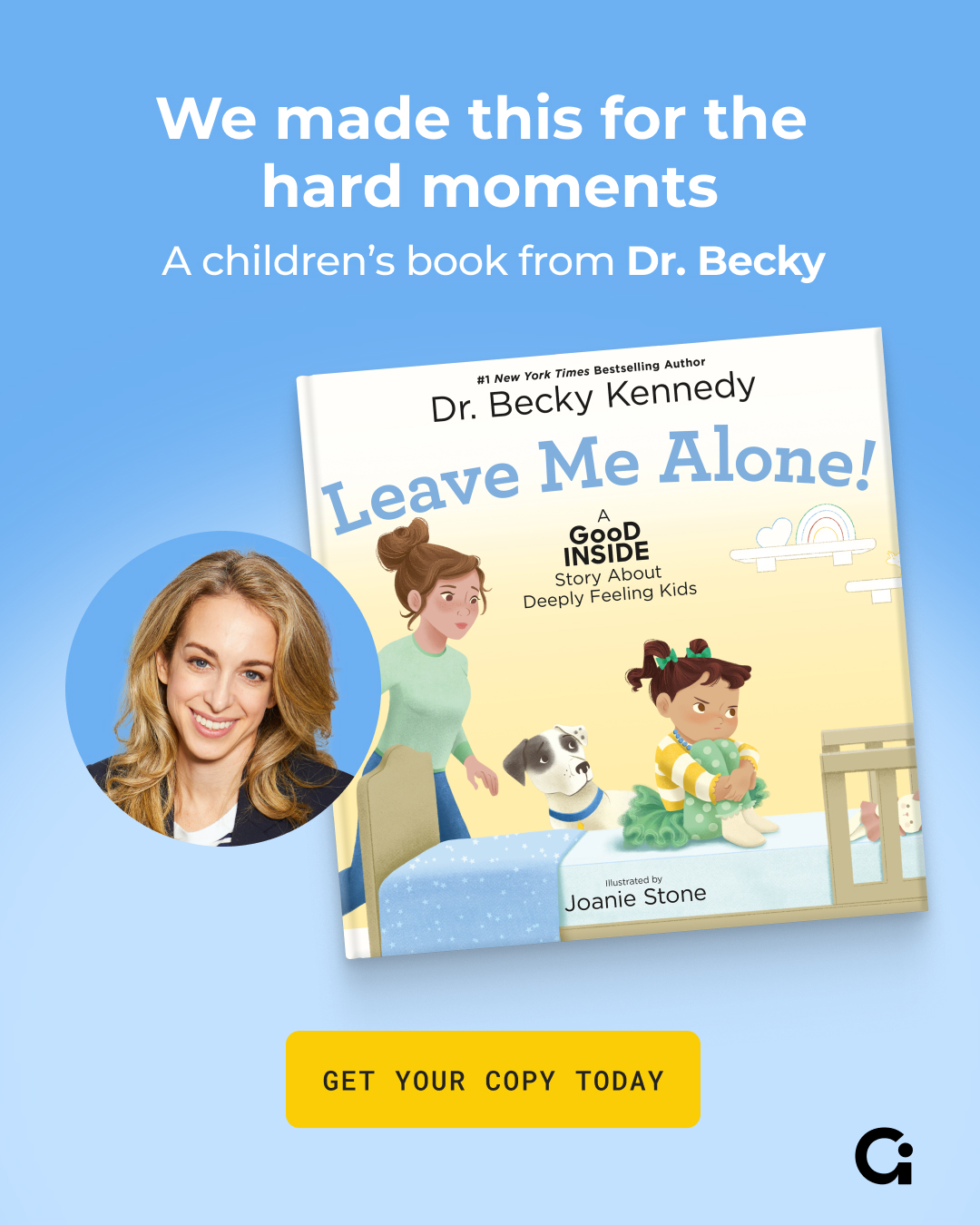 Dr. Becky at Good Inside Facebook ad