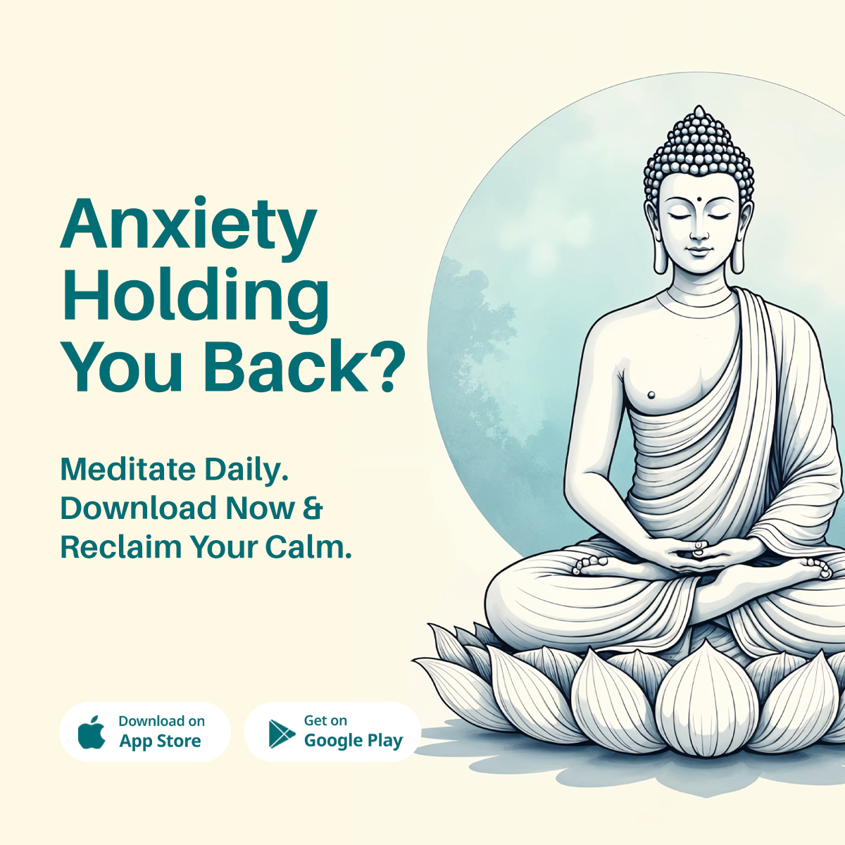 Sattva Meditation App  Facebook ad