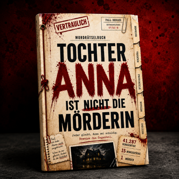 Gallo Publishing Facebook ad: Das interaktive Murder Mystery Rätselbuch