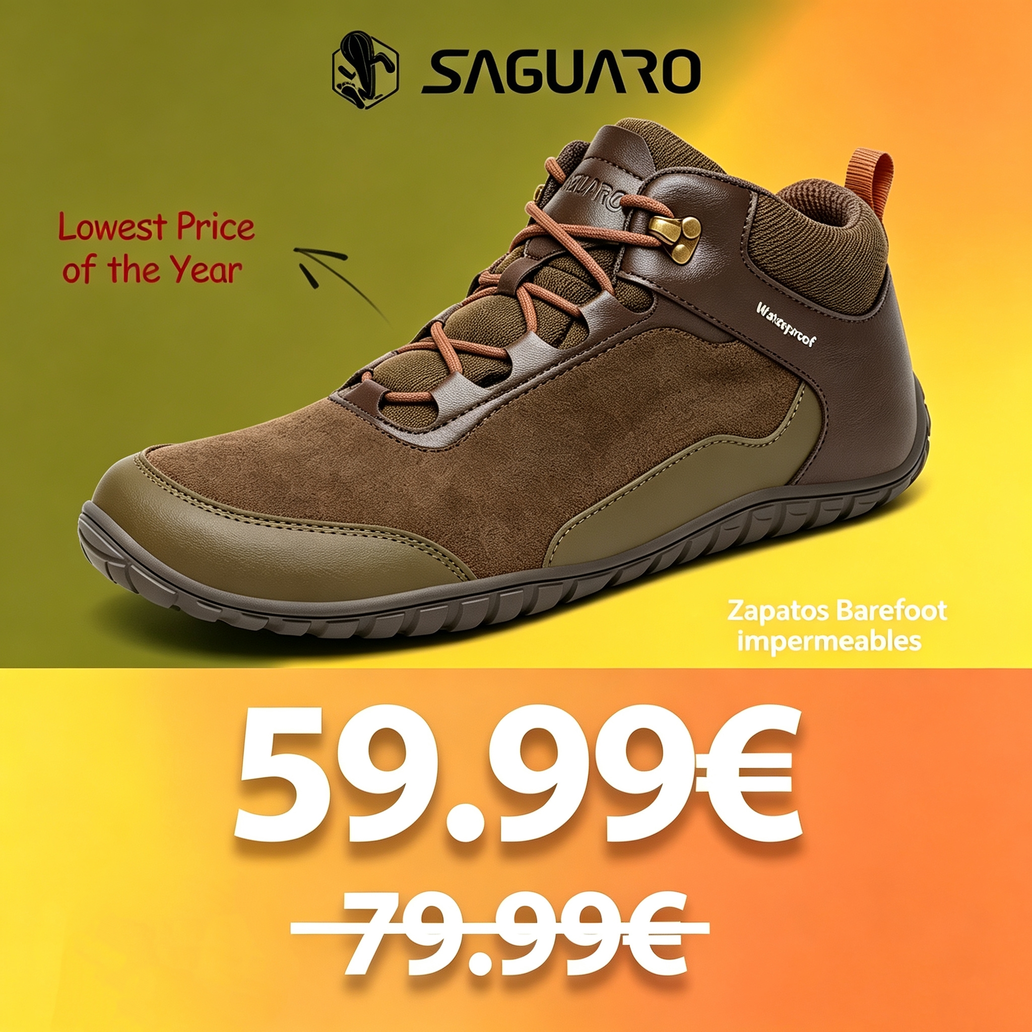 Saguaro Es Facebook ad: -25% de descuento directo