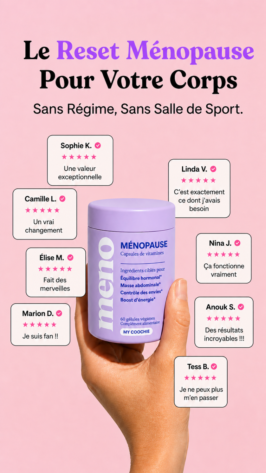Menopause Weightloss Secrets Facebook ad