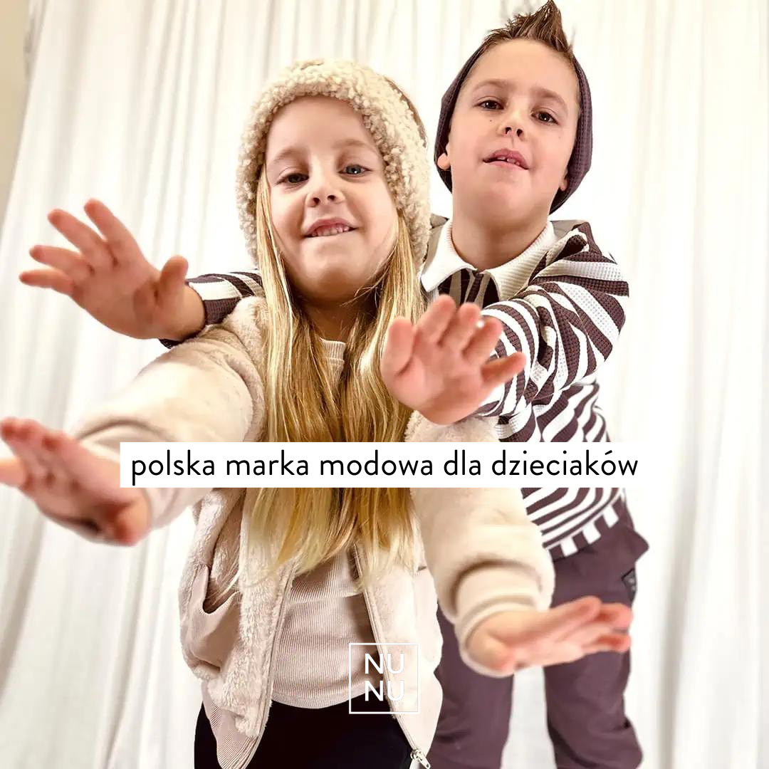 NUNUbrand Facebook ad: Jesteśmy polskim producentem ubrań dla dzieci.