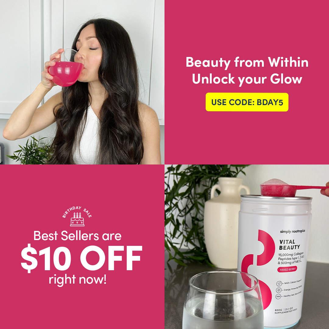 Simply Nootropics Facebook ad