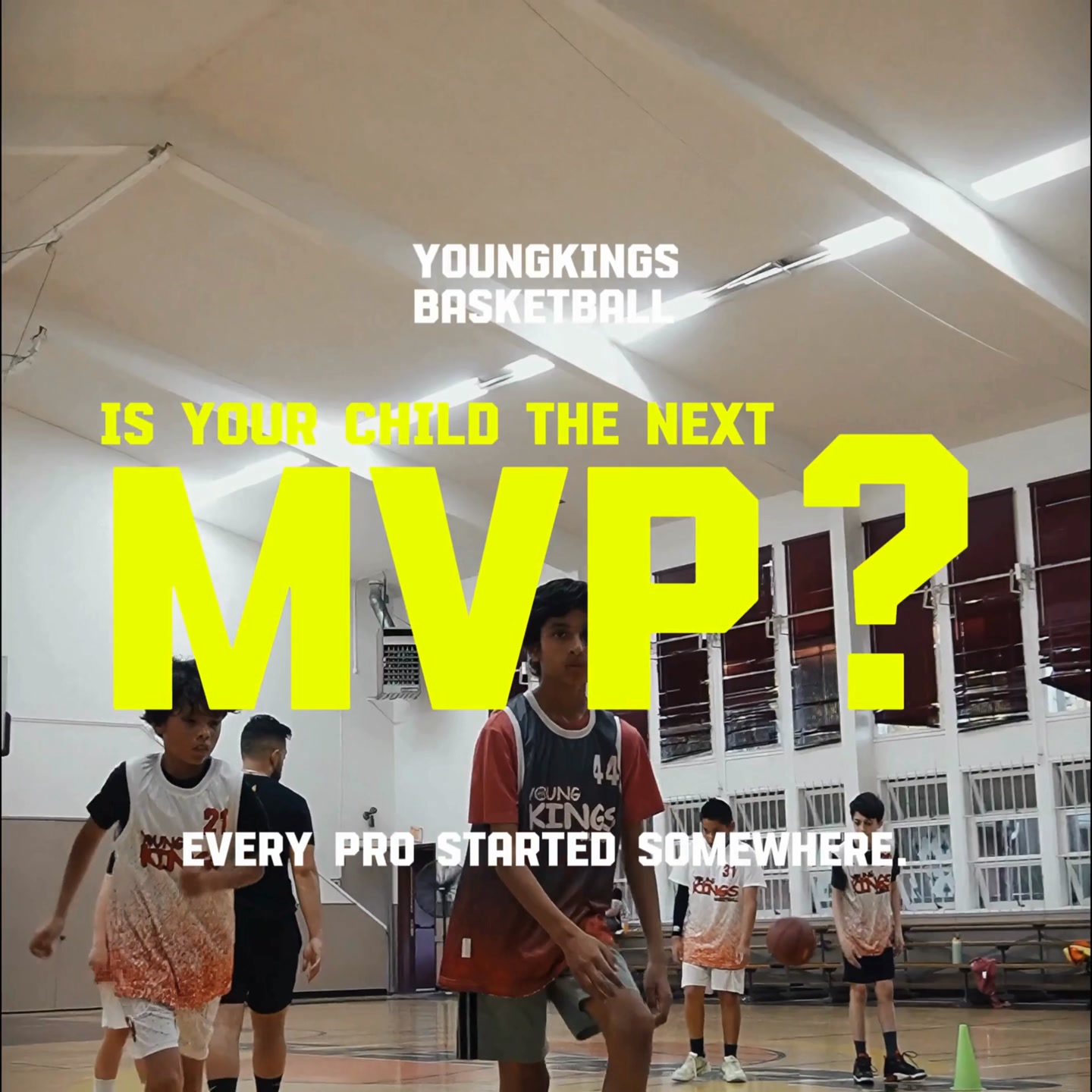 Young Kings Basketball Facebook ad: Train Future Champions