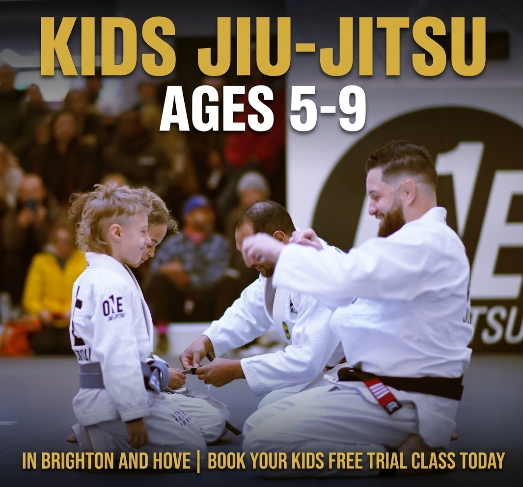 One Jiu-Jitsu Facebook ad: Free Kids Jiu-Jitsu Class in Brighton and Hove