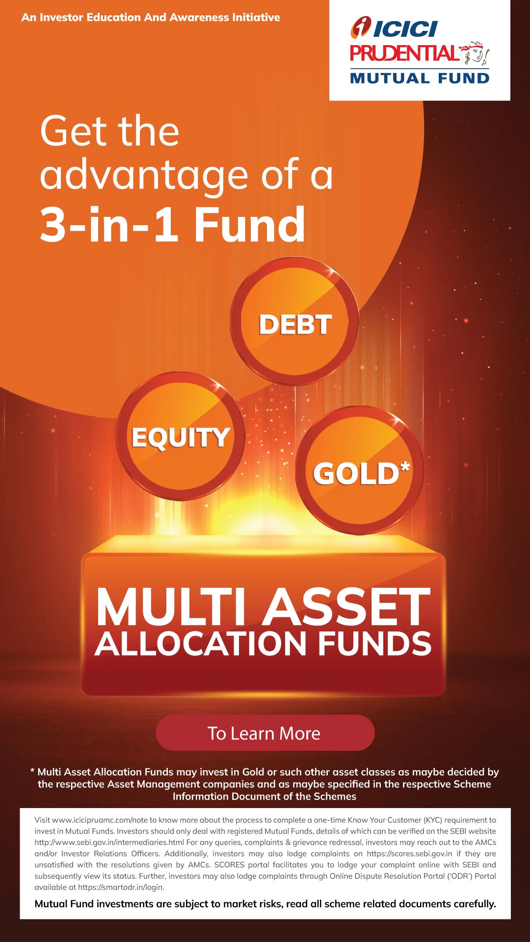 ICICI Prudential Mutual Fund Facebook ad