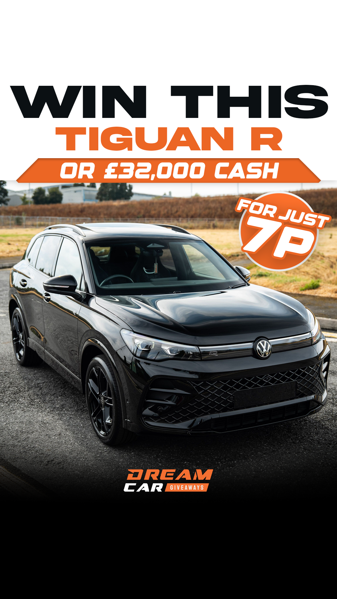Dream Car Giveaways Facebook ad
