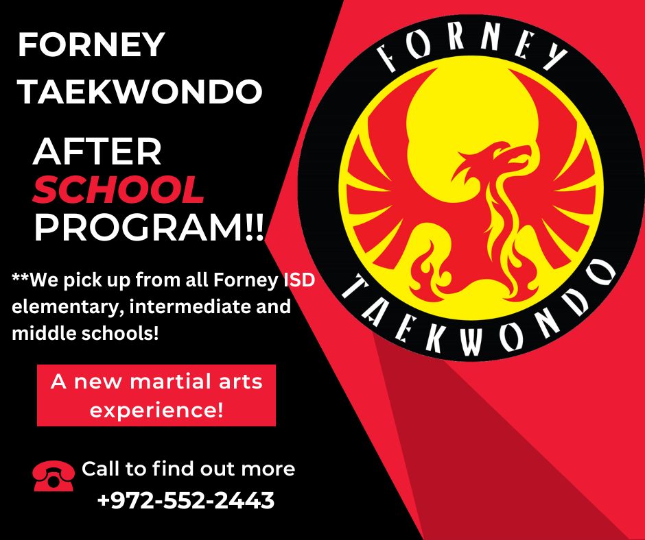 Forney Taekwondo Facebook ad