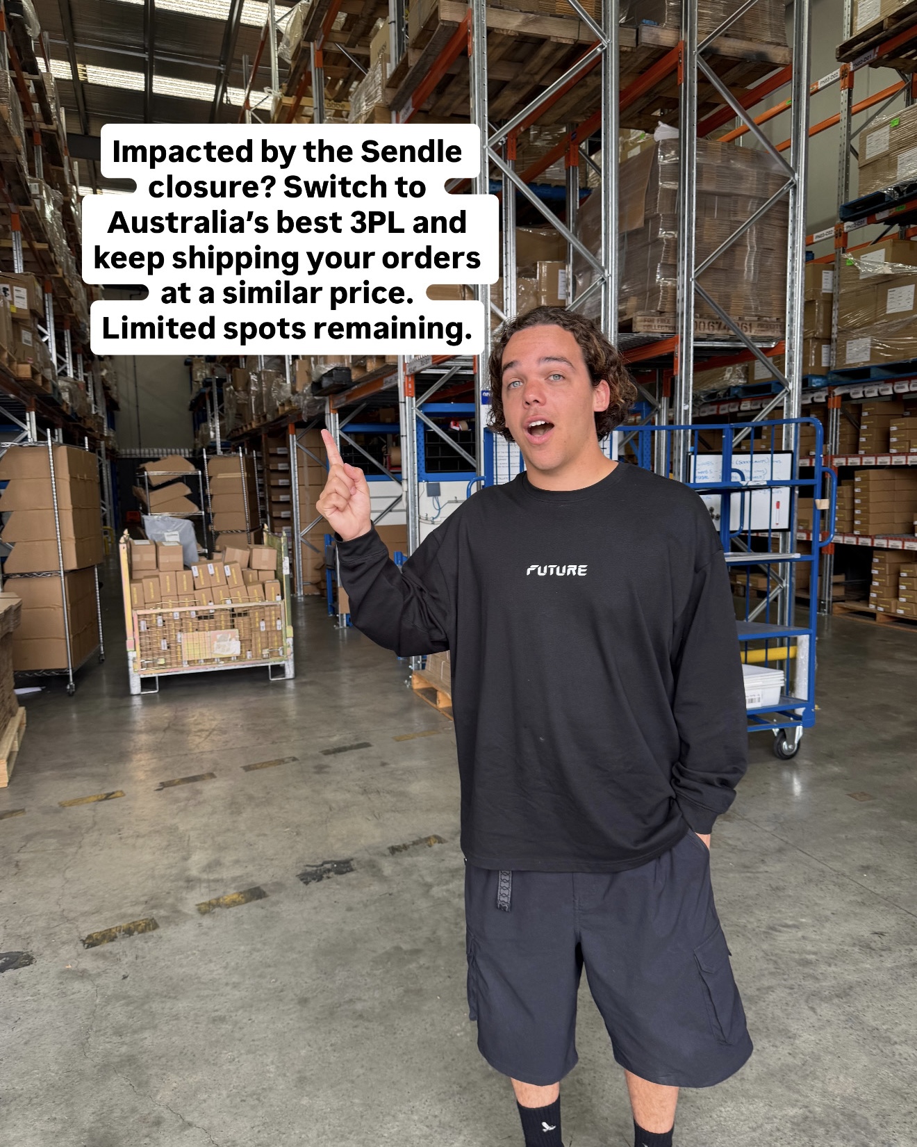 Future Fulfilment Facebook ad