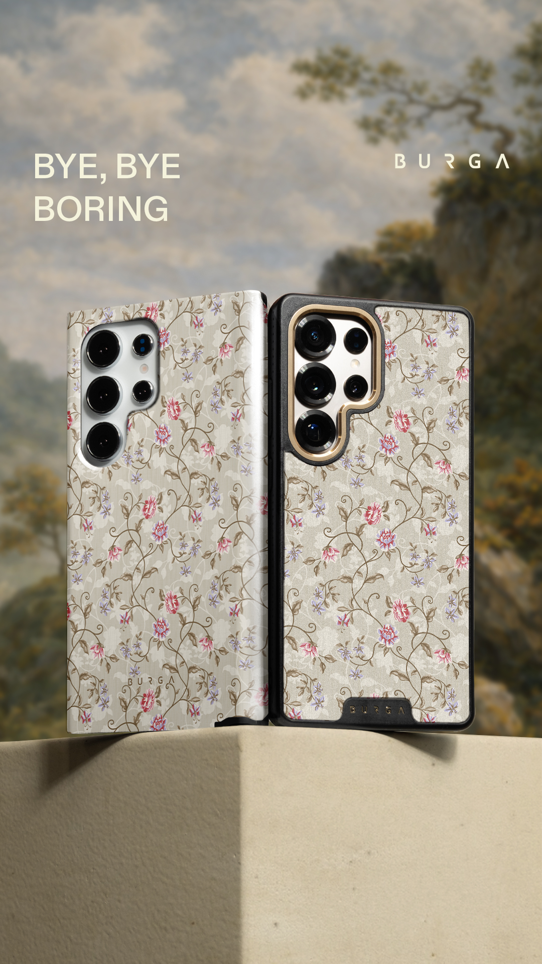 BURGA Cases Facebook ad