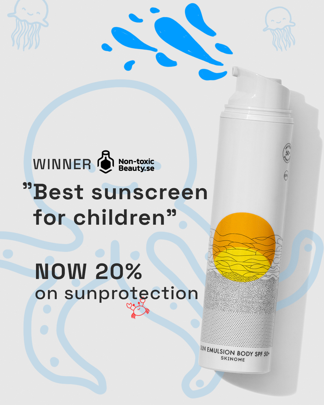 Skinome Facebook ad