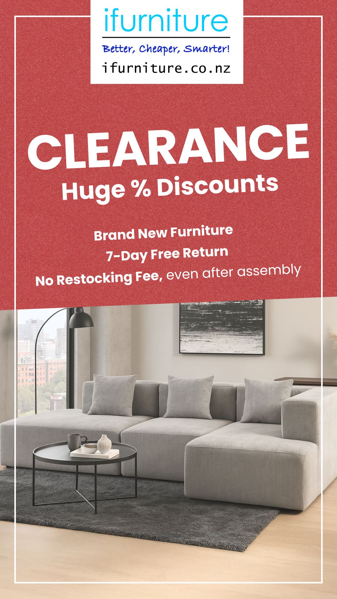 ifurniture Facebook ad