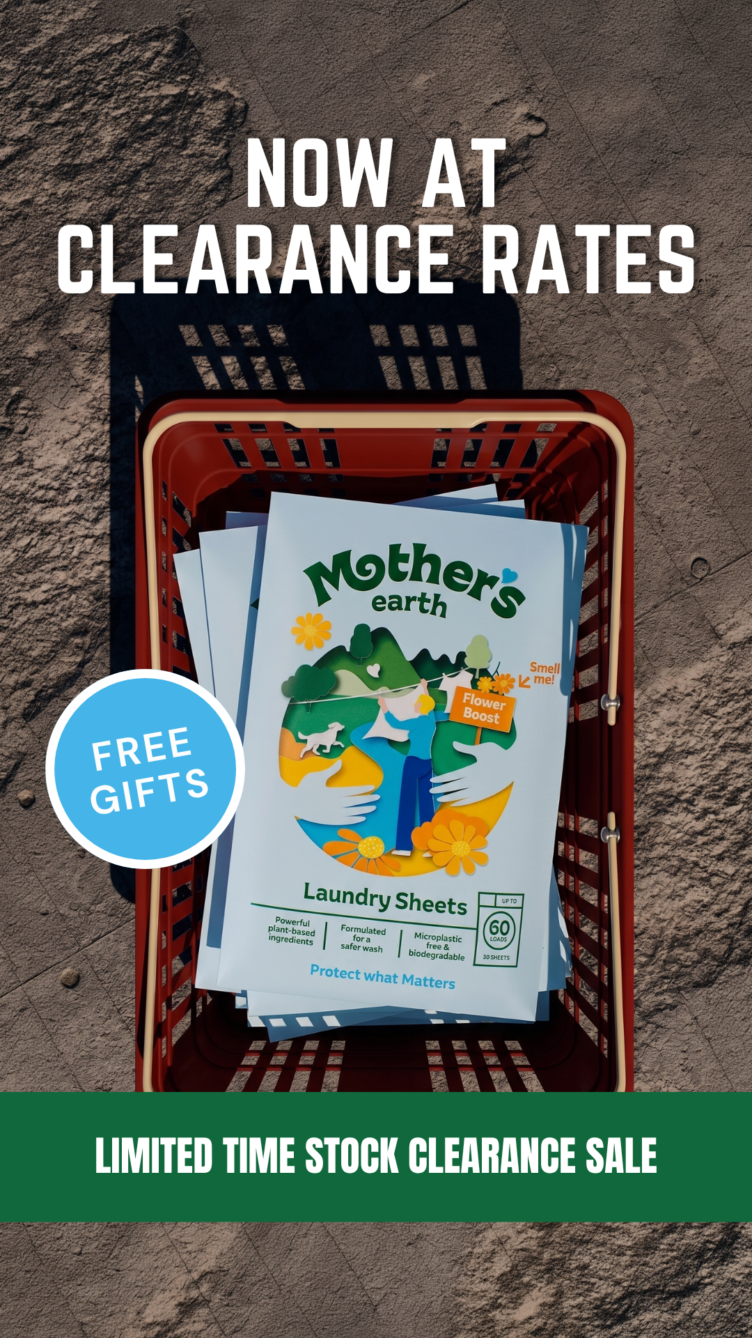 Mothers Earth Facebook ad