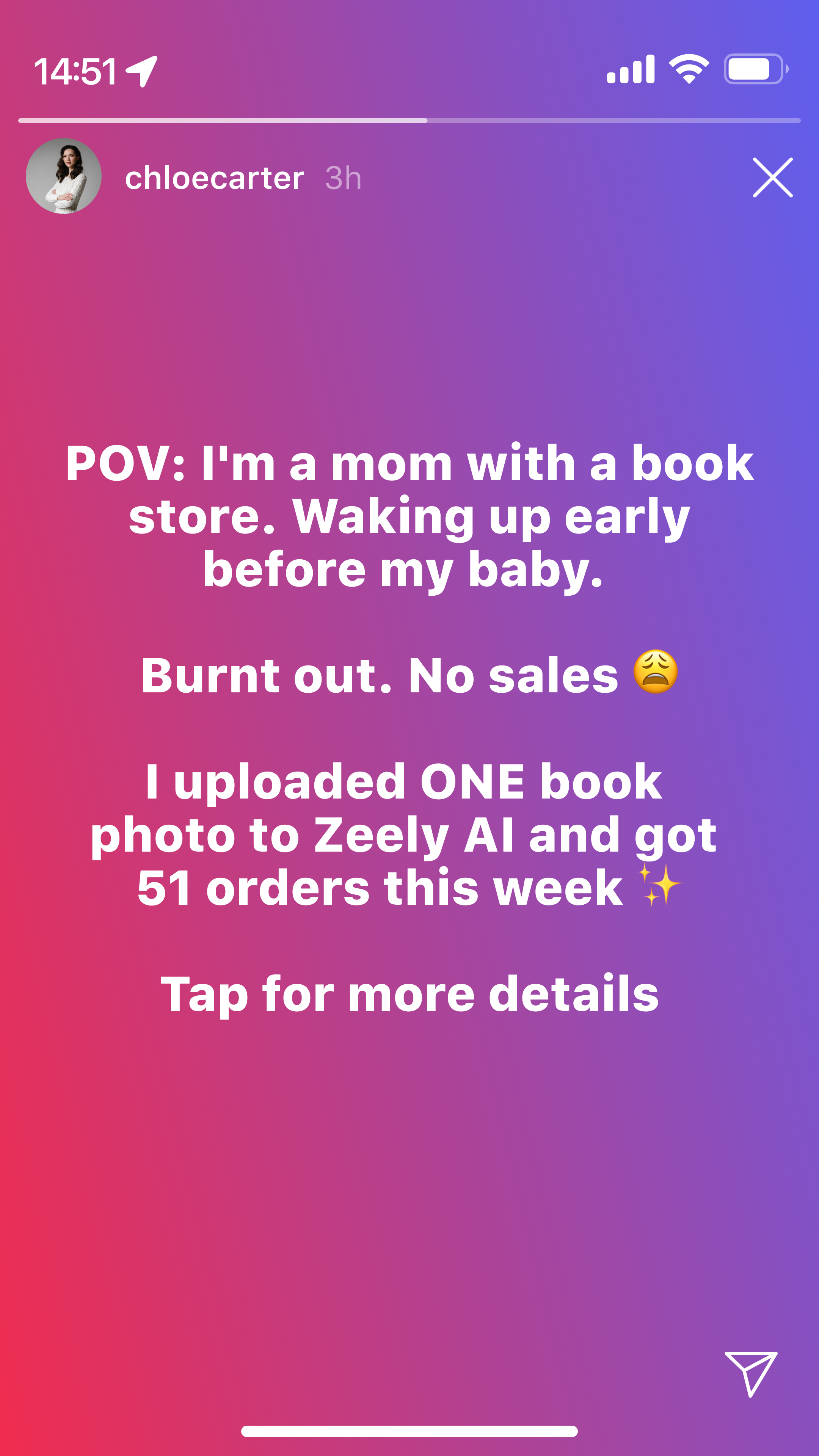Zeely Facebook ad
