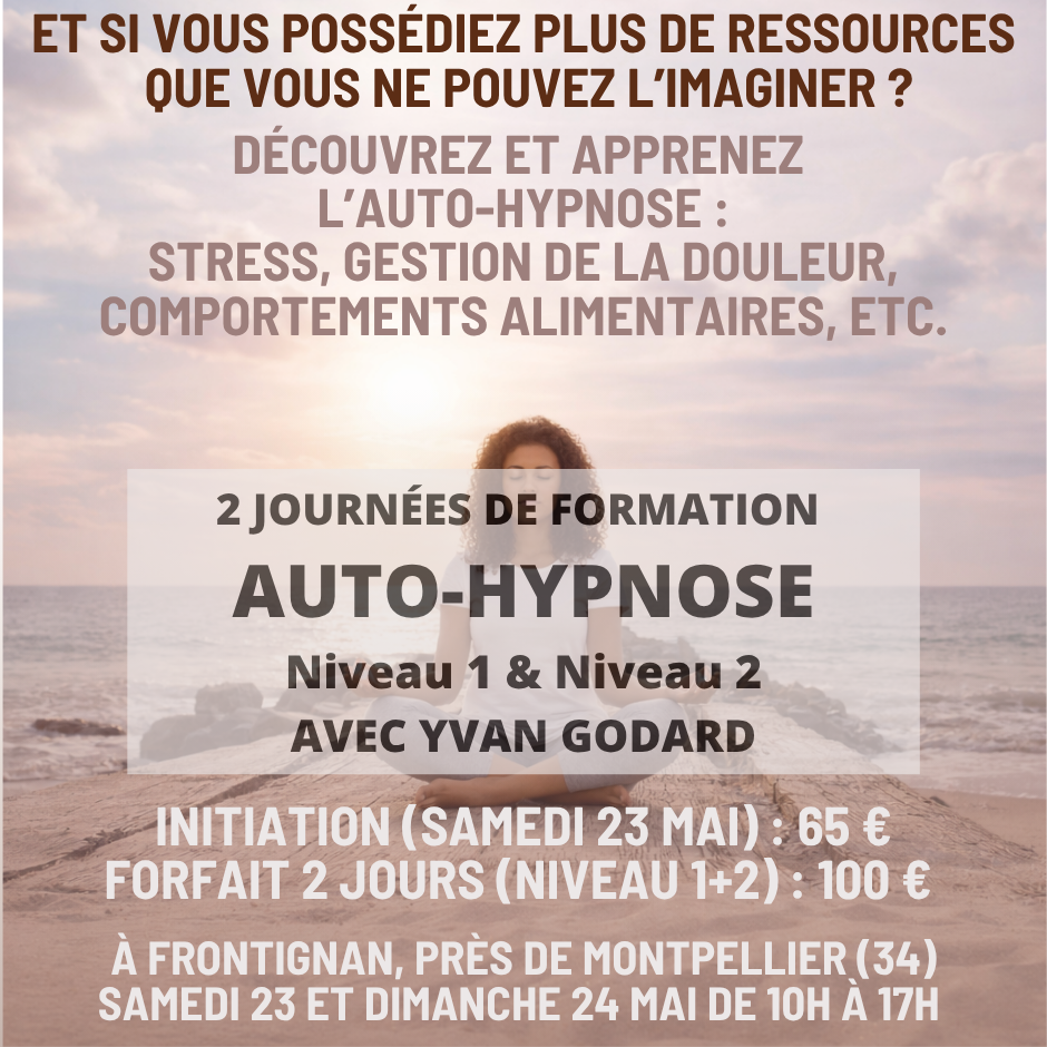 Yvan Godard Hypnose Frontignan Bassin de Thau Facebook ad: En seulement 1 ou 2 journées, apprenez à…