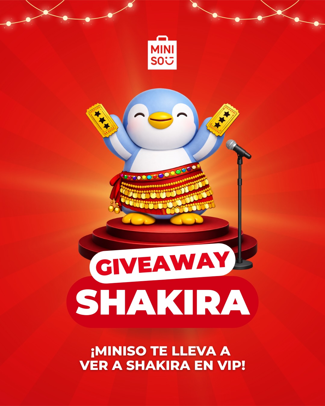 Miniso El Salvador Oficial Facebook ad: GIVEAWAY ALERT MINISOLOVERS!