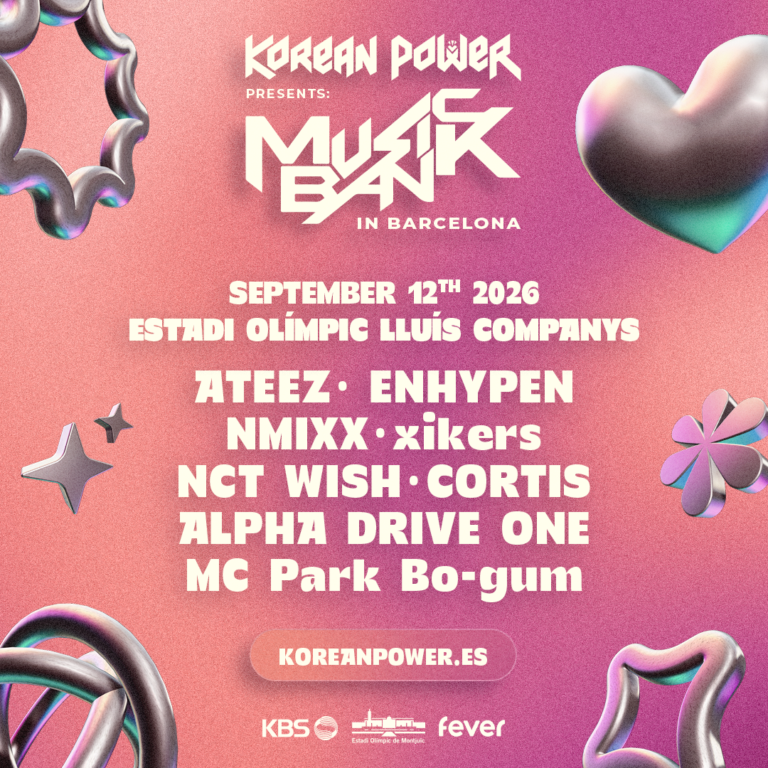Korean Power Facebook ad: Korean Power presents Music Bank World Tour Barcelona