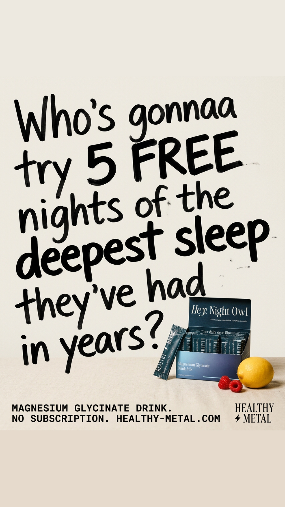 Daily Health Tips Facebook ad