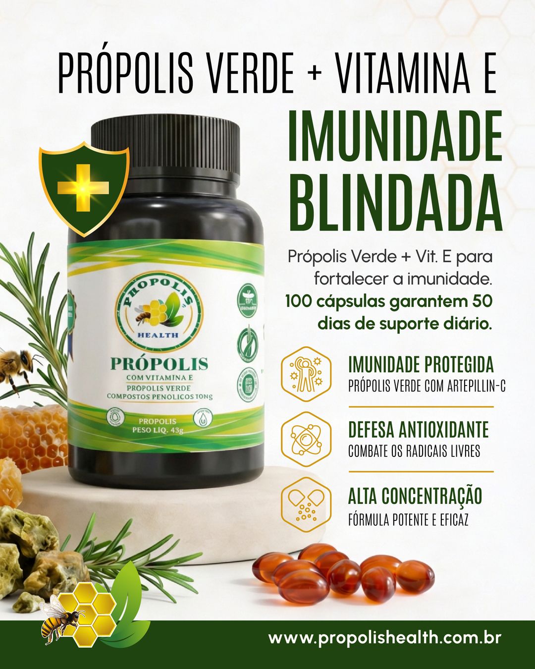 Propolis Health BR Facebook ad