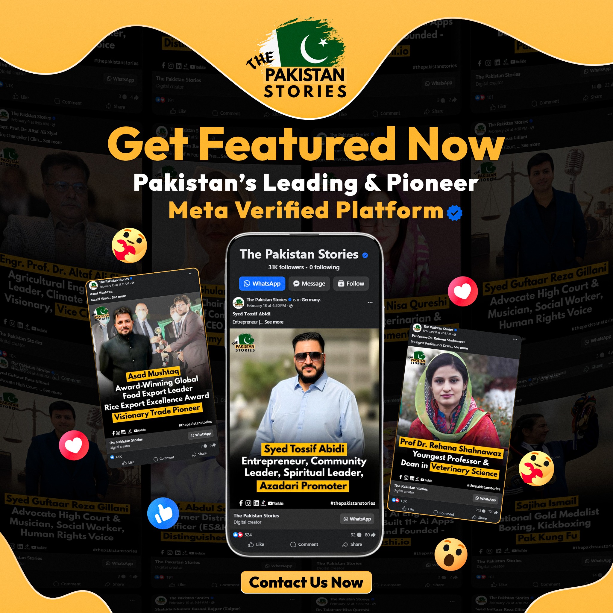 The Pakistan Stories Facebook ad: Special Offer - Flat 30% OFF