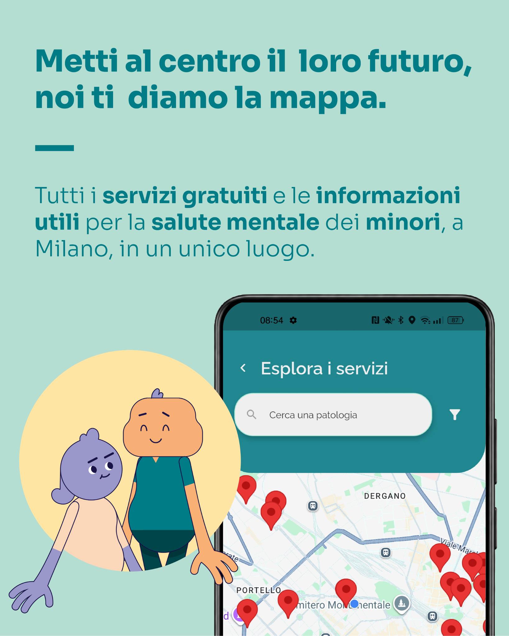 Centro Welcomed Facebook ad: Mindy Map
