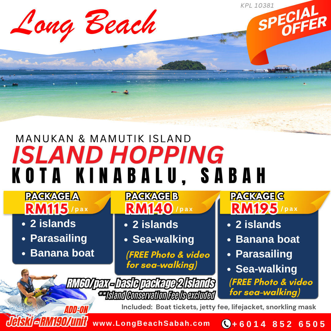 Sabah Brunei Tourism Facebook ad: KOTA KINABALU HOLIDAY