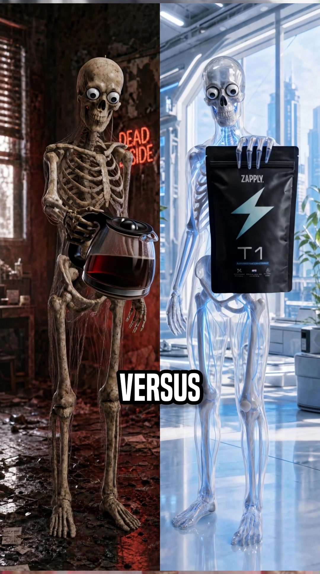 Zapply EU Facebook ad: Low energy, drive and focus after 30?