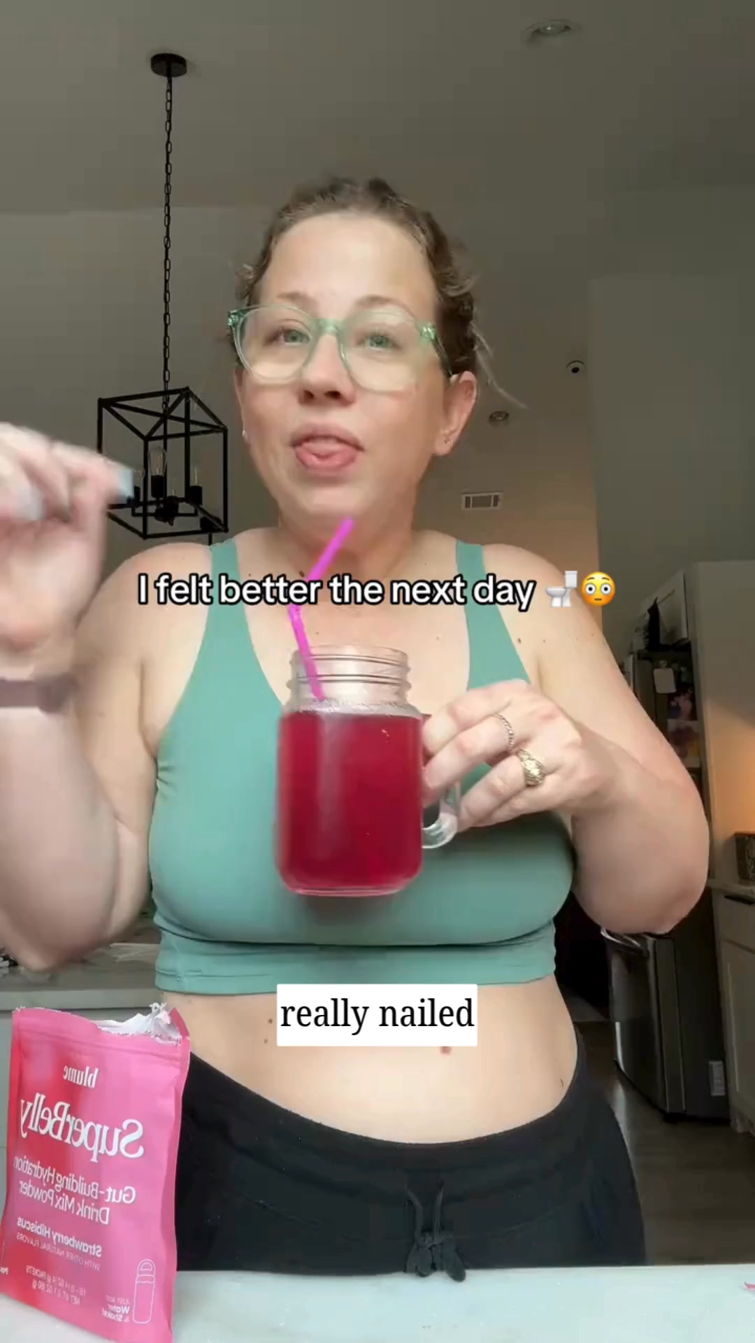 Blume Facebook ad: Try SuperBelly Today