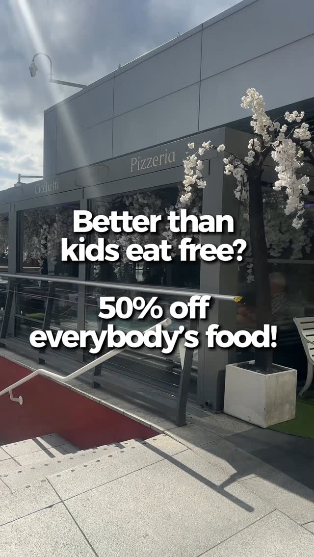 First Table Facebook ad: Ad Better than kids eat free?
