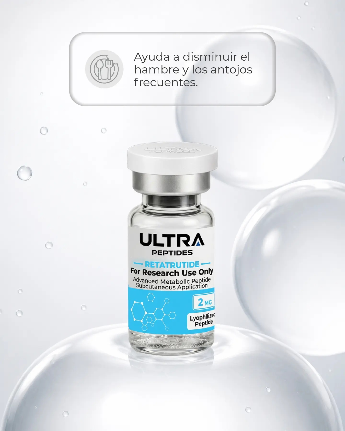pept.official Facebook ad: Tenemos presentaciones desde 2 mg hasta 20 mg!