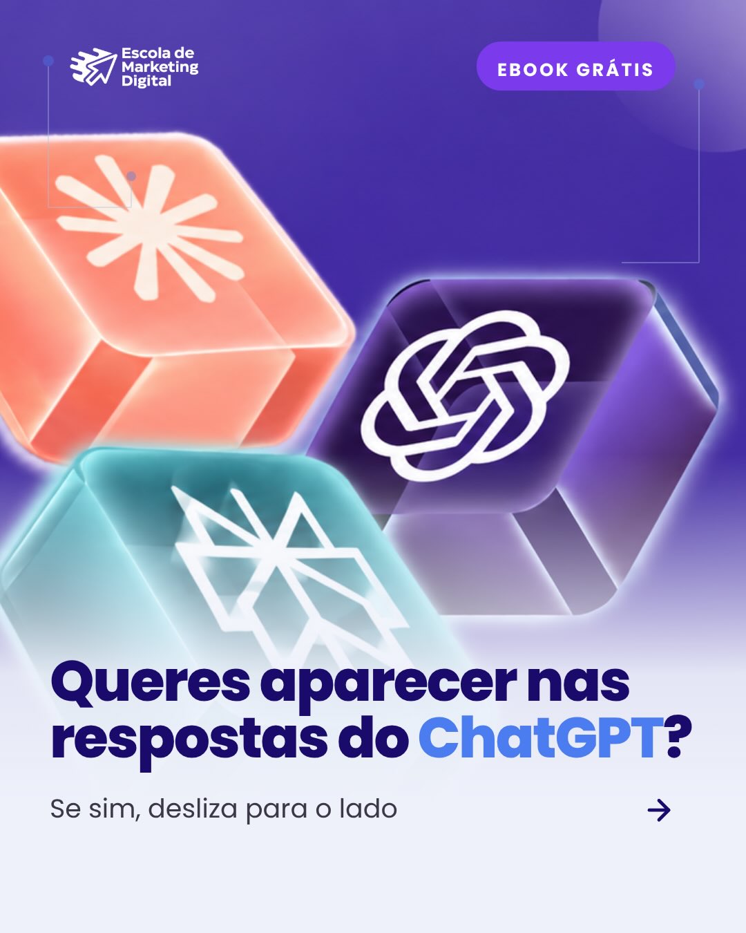 Escola de Marketing Digital Portugal Facebook ad