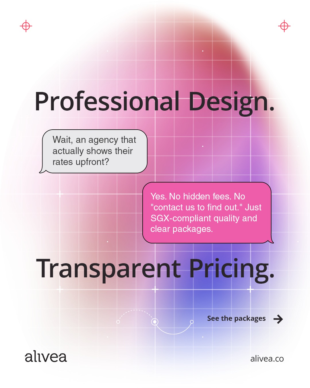 Alivea Pte Ltd Facebook ad: We craft annual reports that reflect who you…