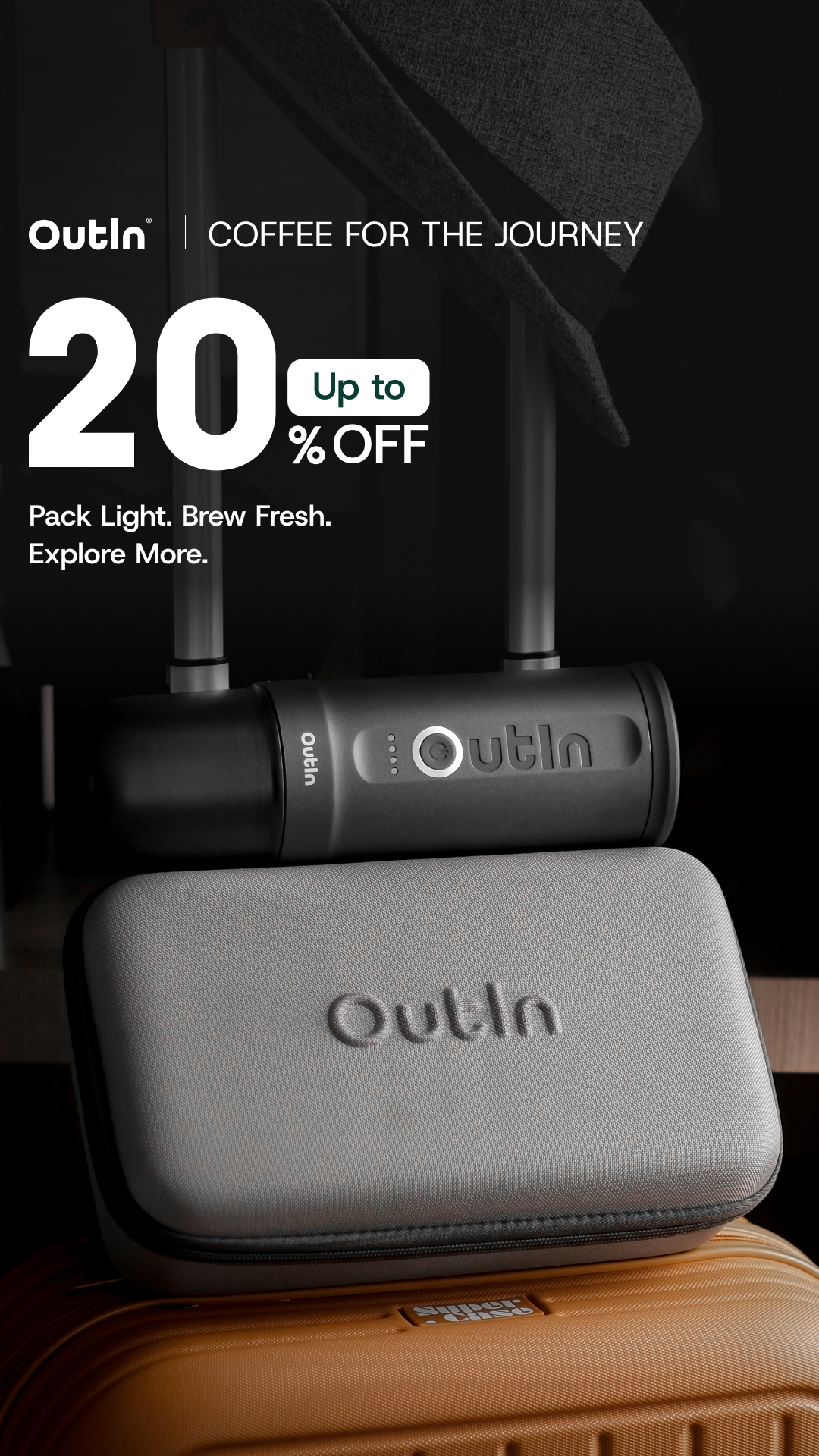 Outin Portable Electric Espresso Machine Facebook ad
