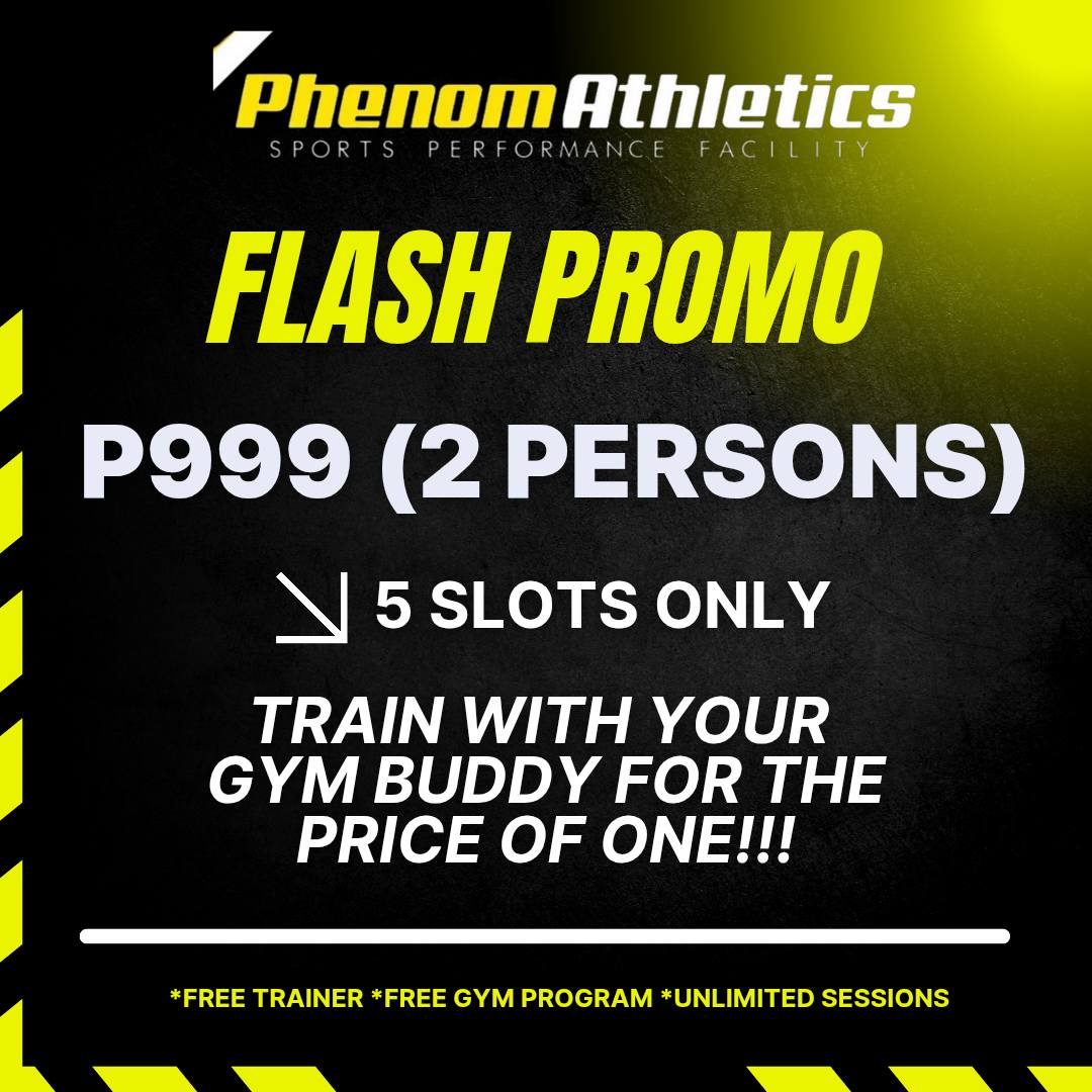 Phenom Athletics - Dasma Fitness Gym Facebook ad: 𝙃𝙖𝙫𝙞𝙣𝙜 𝙥𝙧𝙤𝙗𝙡𝙚𝙢 𝙬𝙞𝙩𝙝 𝙮𝙤𝙪𝙧 𝙎𝙖𝙮 𝙣𝙤…