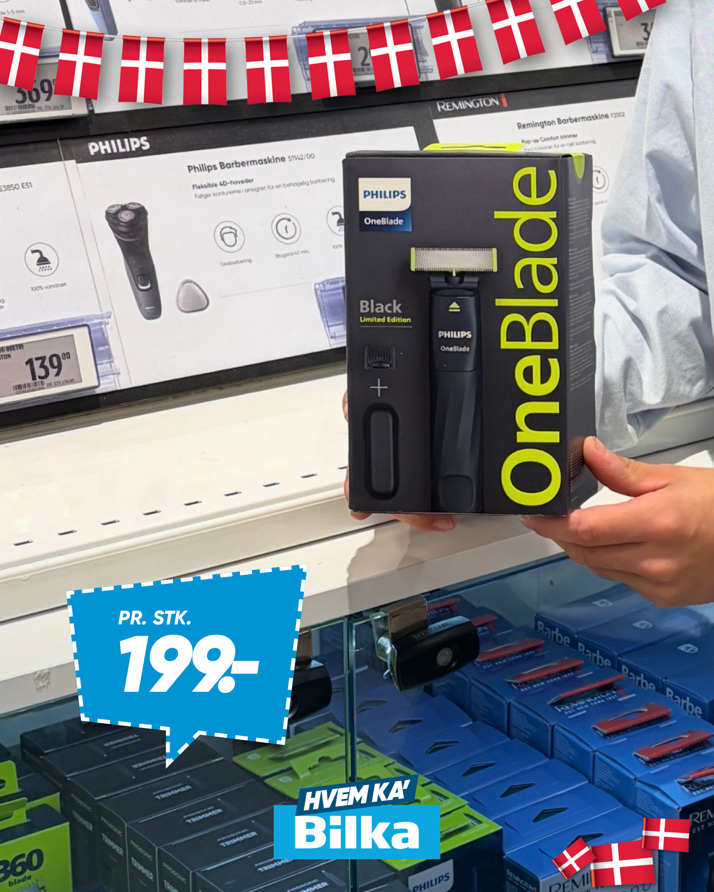 Bilka Facebook ad: Se mere i avisen