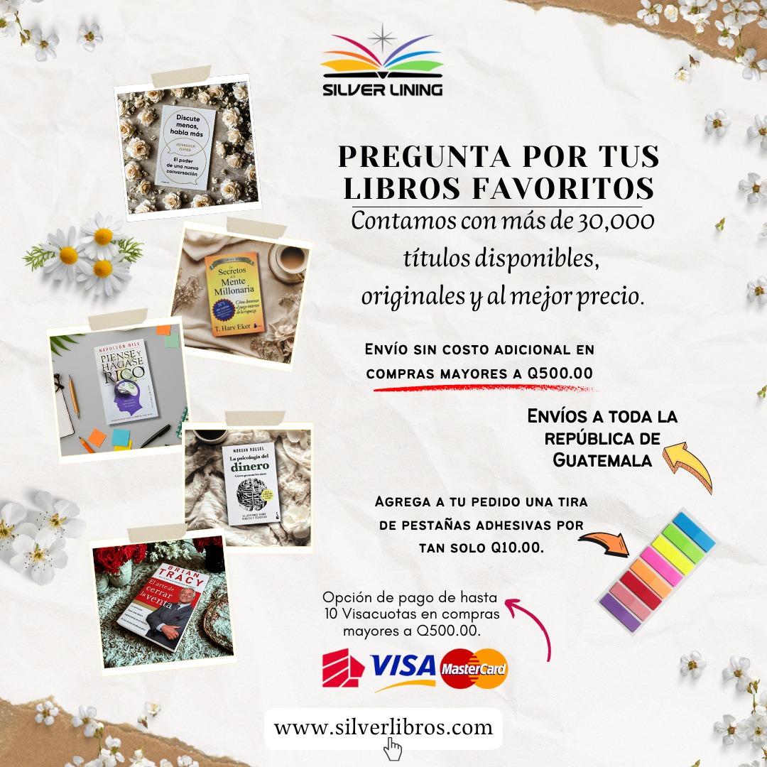 Silver Lining Facebook ad: ¡Consulta por tus libros favoritos!