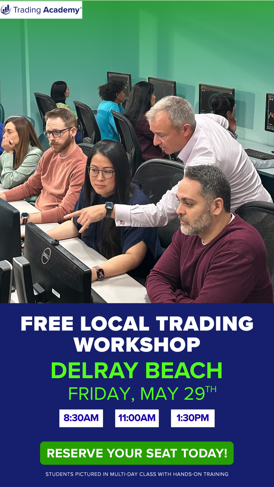 Trading Academy Facebook ad